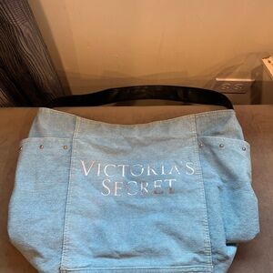 Victoria's Secret Denim Tote Bag